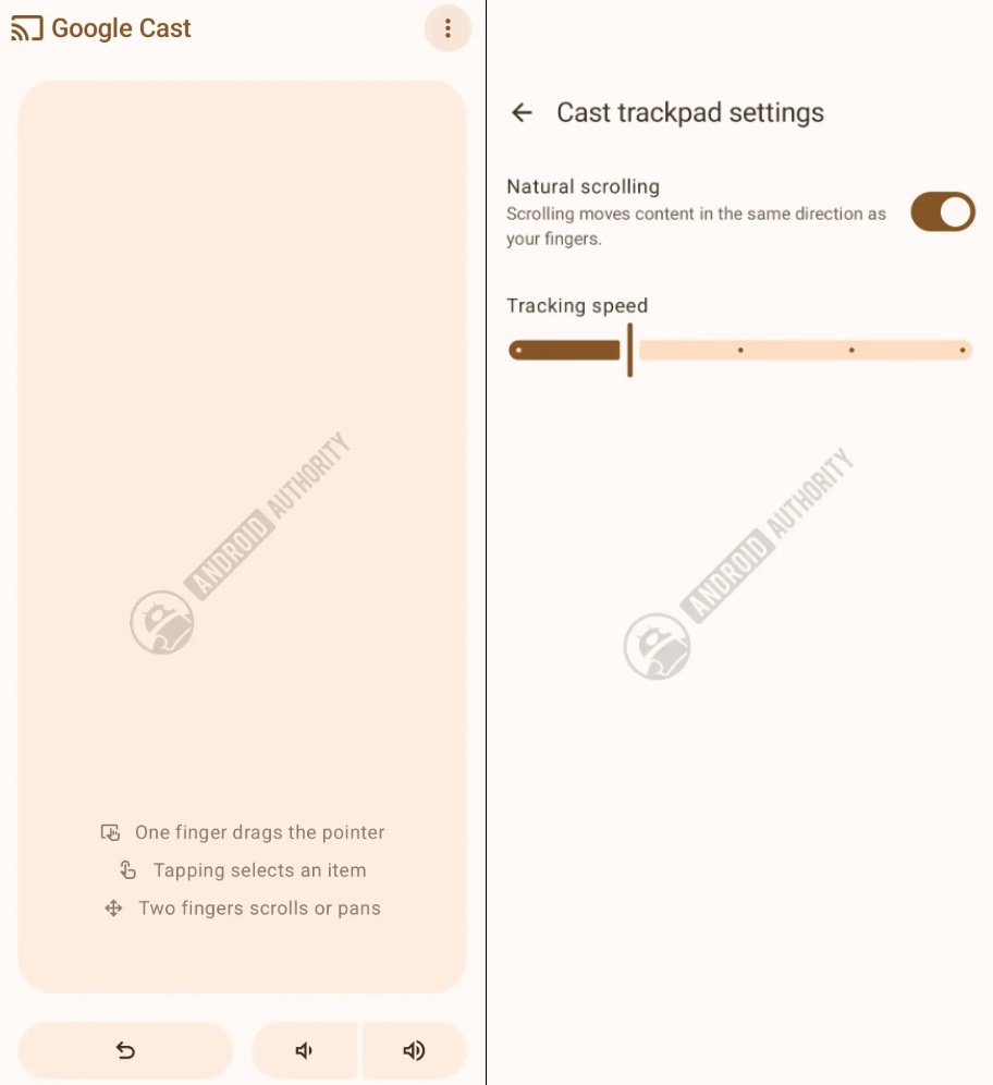 谷歌开发Cast Trackpad：安卓手机可当笔记本触控板